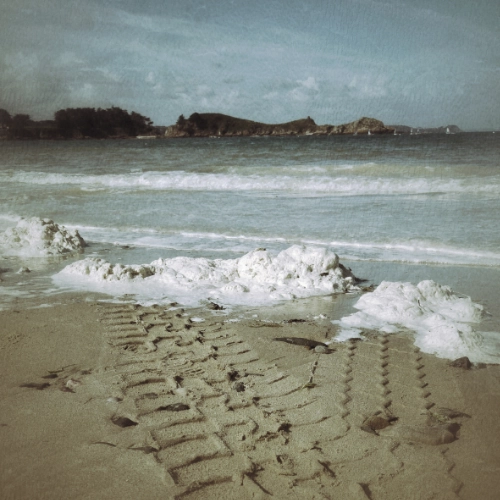 écume plage